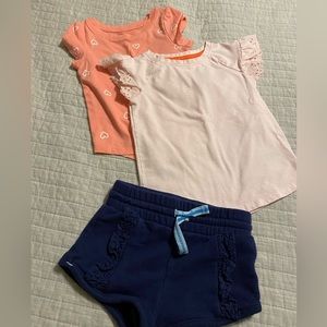 Cat& Jack Bundle girls 3T